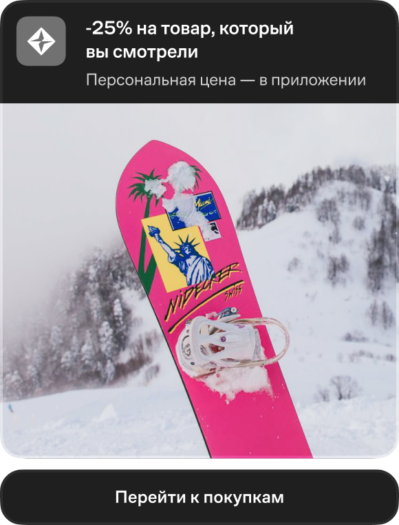 Персональная скидка 25% на просмотренный товар